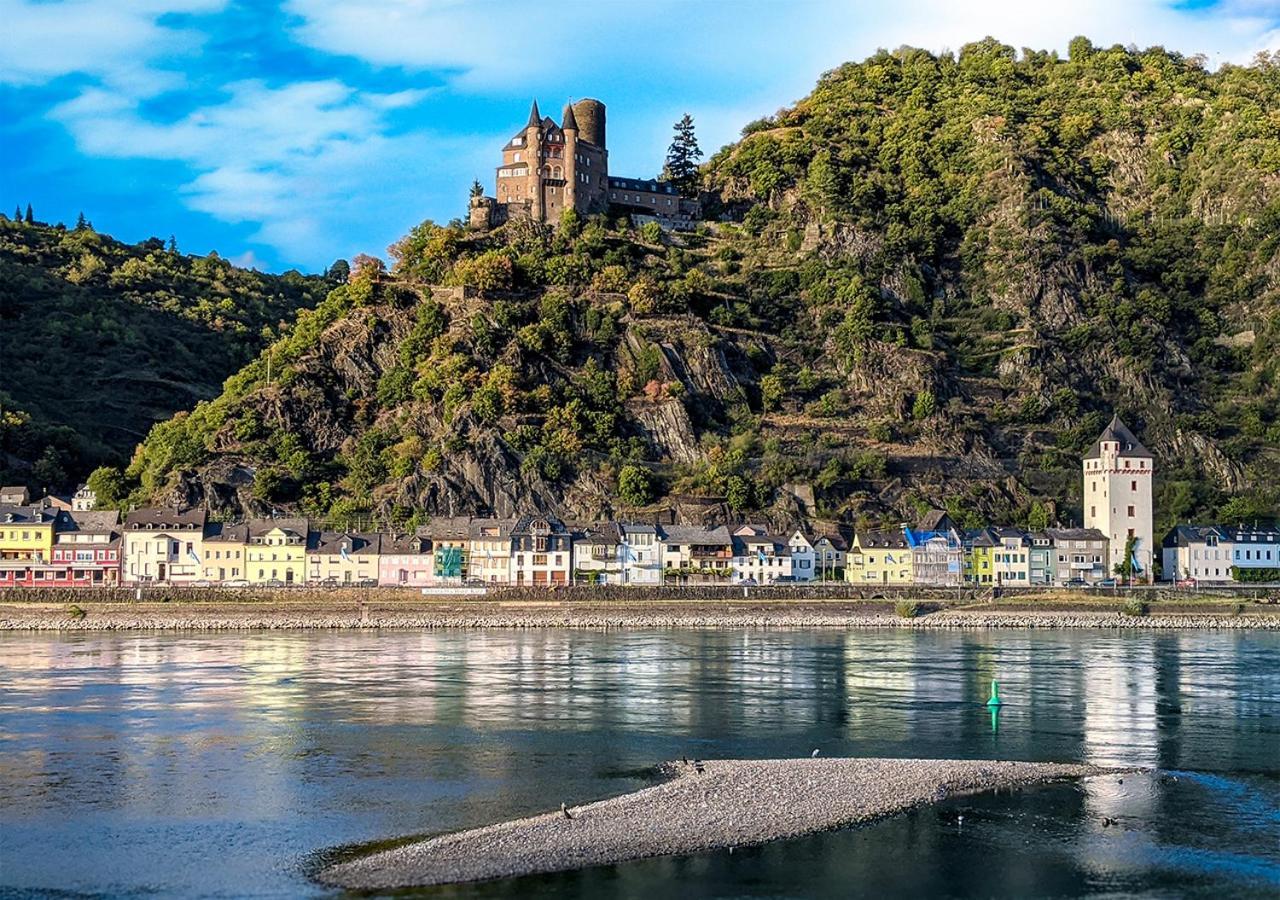Alte Schreinerei, Charmantes Ferienhaus Gegenueber Der Loreley Sankt Goar Exterior photo